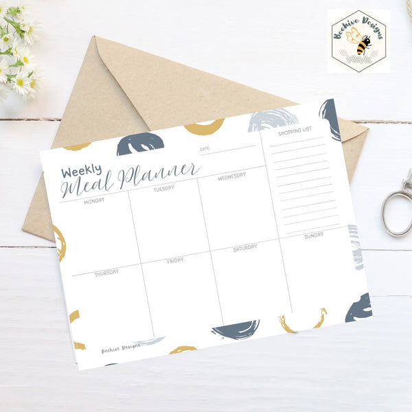 Magnetic Meal Planner | Stylish & Reusable