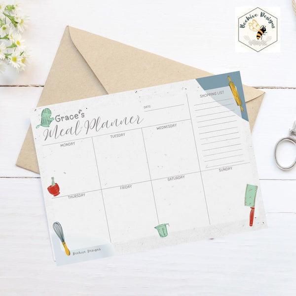 Magnetic Meal Planner | Stylish & Reusable