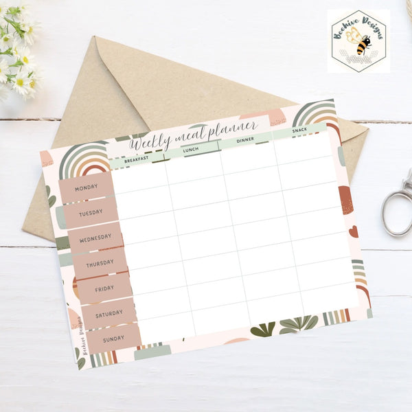 Magnetic Meal Planner | Stylish & Reusable