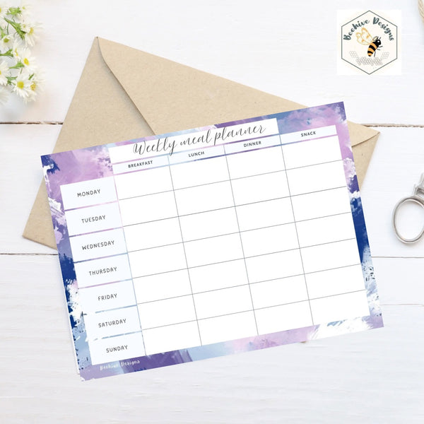 Magnetic Meal Planner | Stylish & Reusable