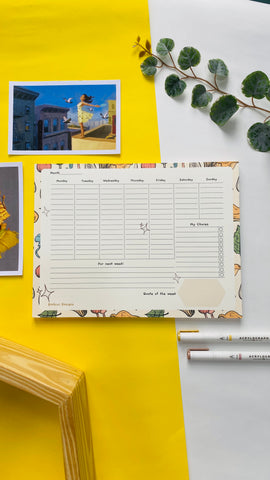Desk Weekly Notepad