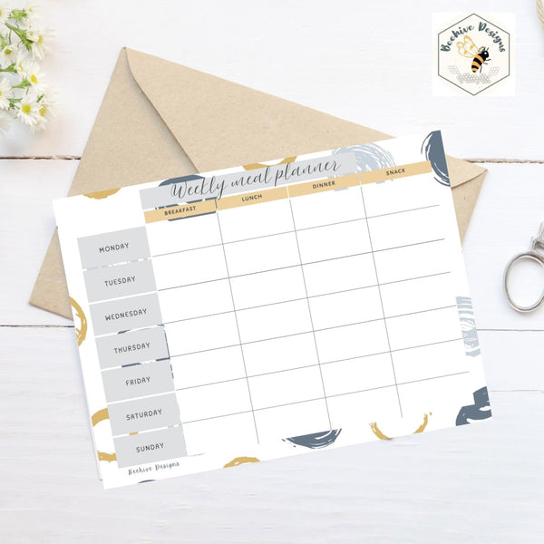 Magnetic Meal Planner | Stylish & Reusable