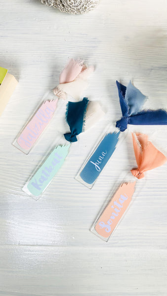 Personalized Acrylic Bookmark