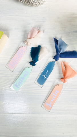 Personalized Acrylic Bookmark