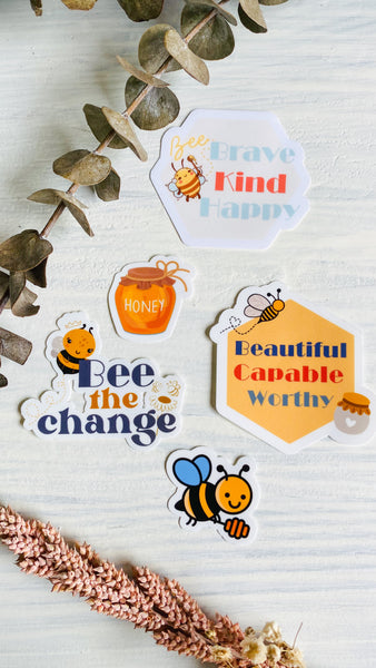 Vinyl Beehive Sticker