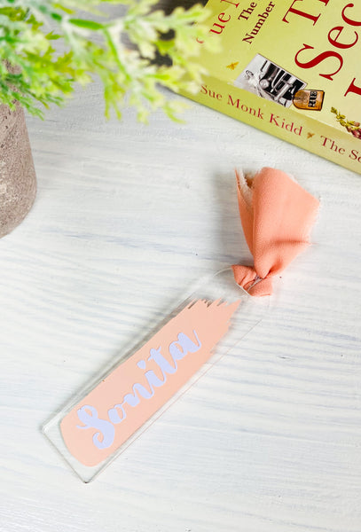 Personalized Acrylic Bookmark